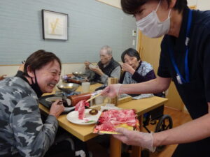 【若葉】すき焼きレク✨