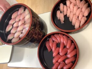 出張寿司🍣(^^♪